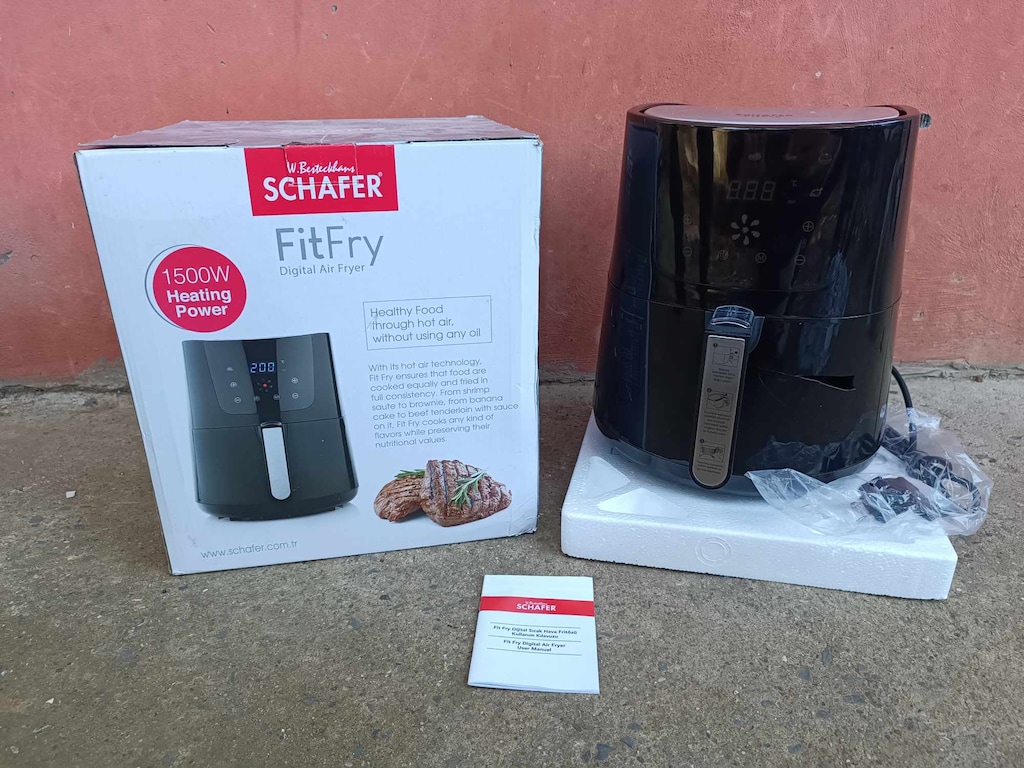Schafer Fit Fry 1500W Dijital Sıcak Hava Fritözü - 2