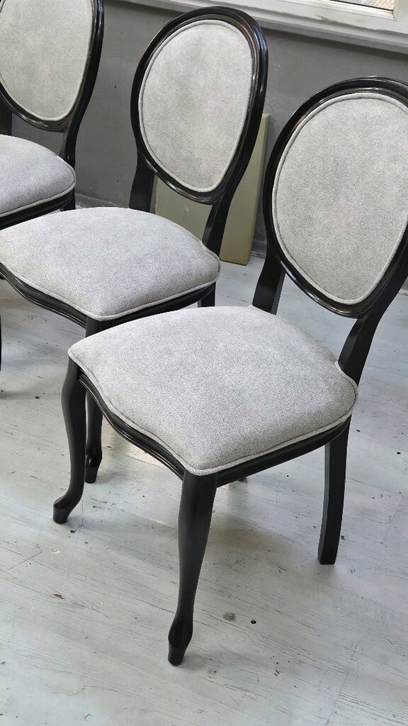 4 adet madalyon sandalye sifir kendi yapimiz - 10