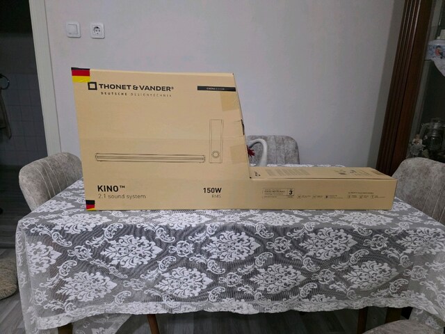Thonet & Vander Kino 150W Rms Soundbar + Subwoofer 2.1