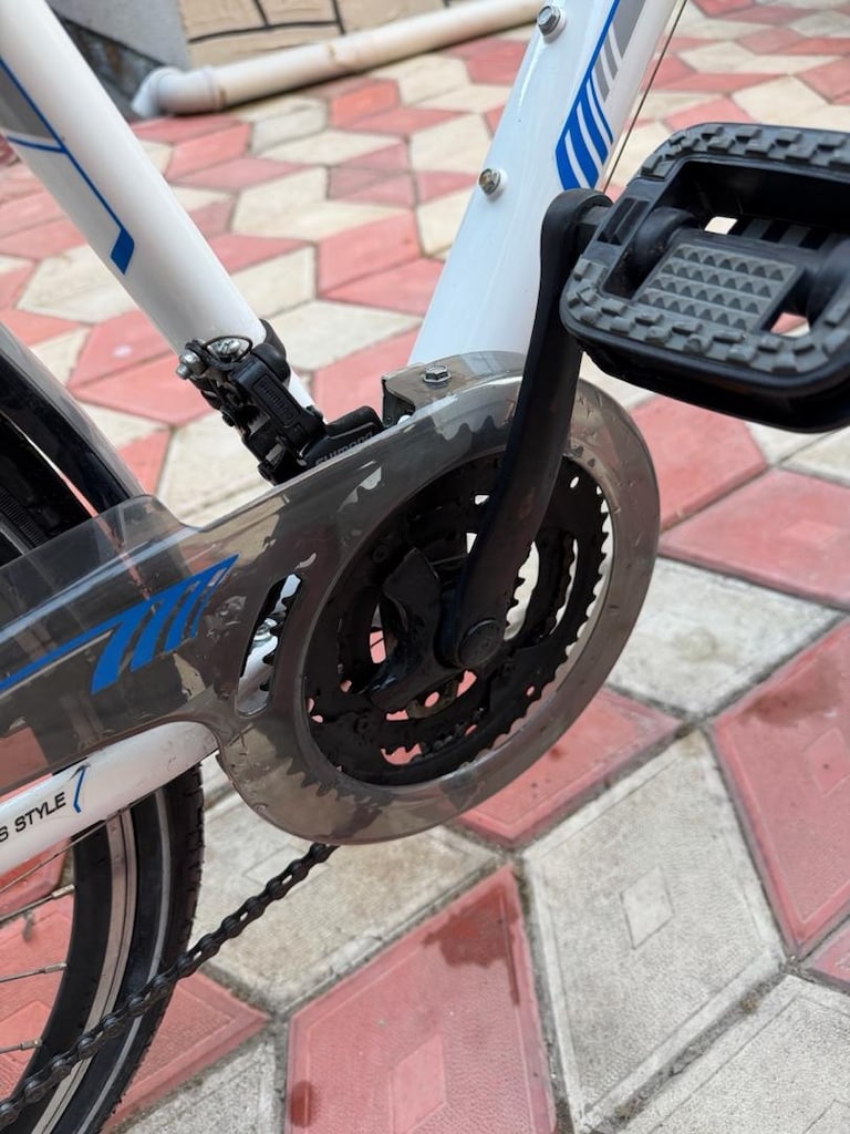 Temiz Kullanılmış Zündapp 28 Jant Alman Markası Bisiklet 21 Vites - 5