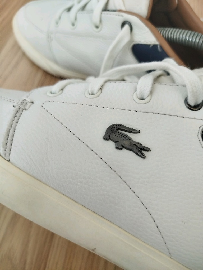 LACOSTE DERİ SNEAKER ORJİNAL - 7