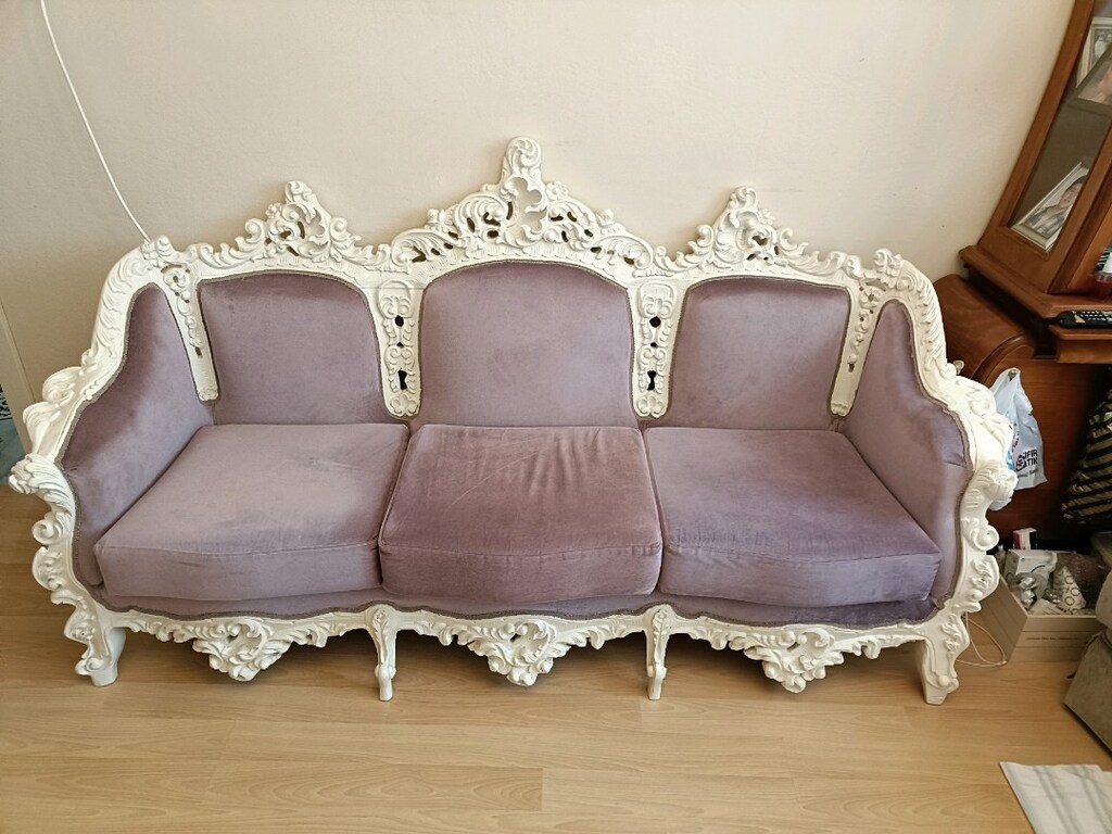 antika üçlü koltuk - 7