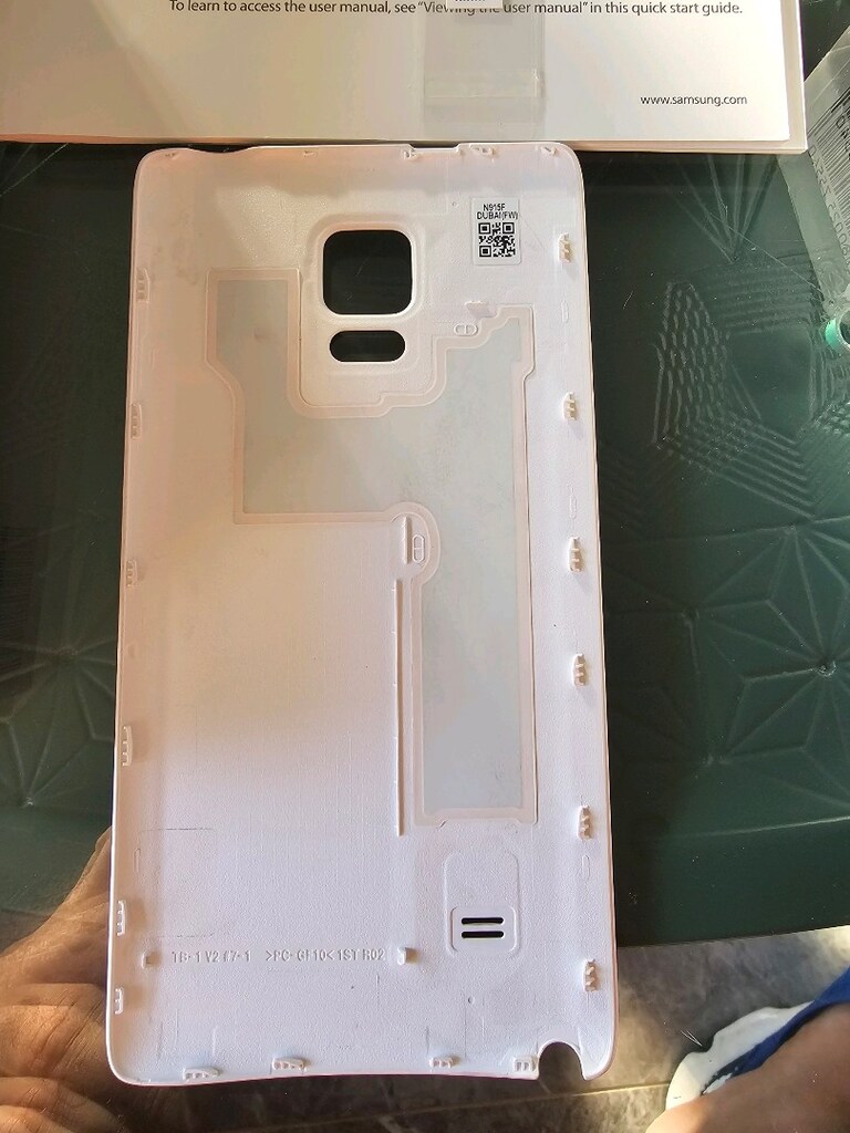 Samsung note 2 arka kapak ve kutusu - 4