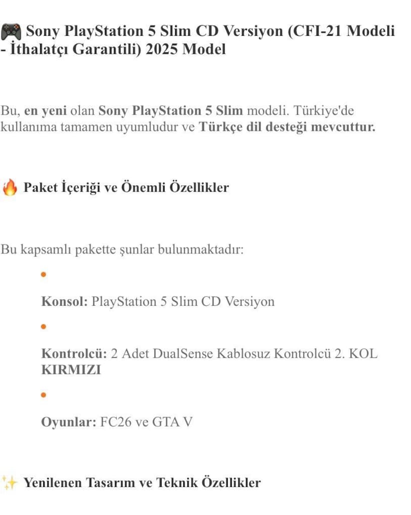 PS 5 1tb slim cdli - 2
