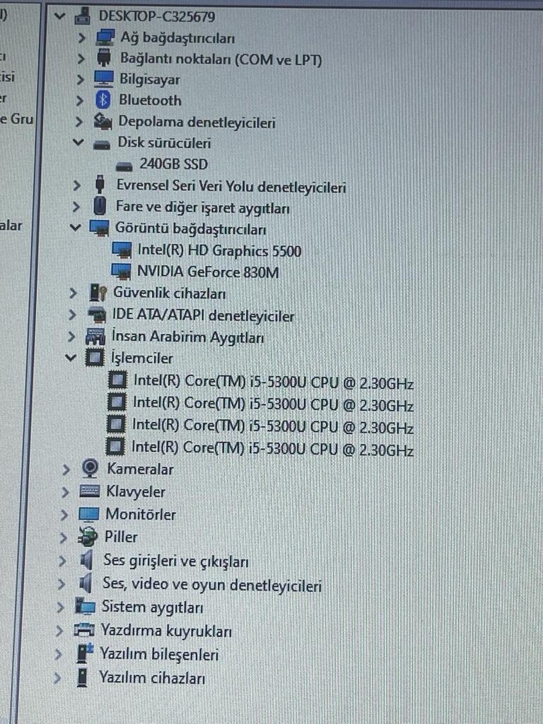 DELL LATITUDE E5550 İ5 5 NESİL 2 GB EKRAN KARTLI LAPTOP - 3