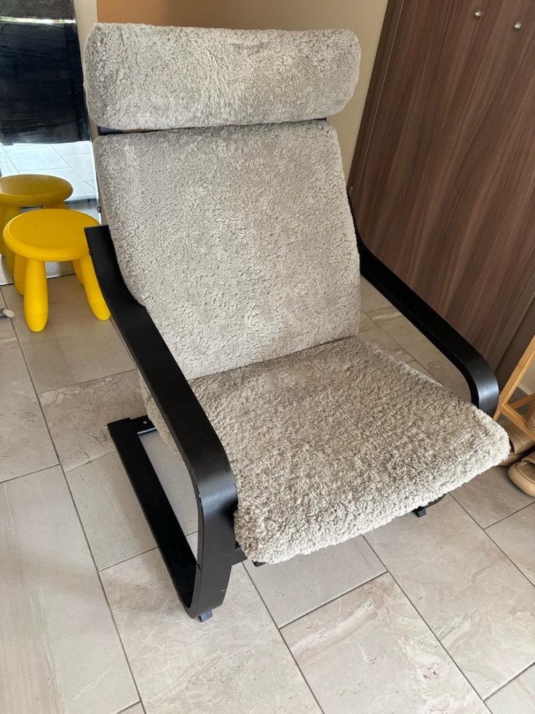ikea sallanan, peluş koltuk - 8