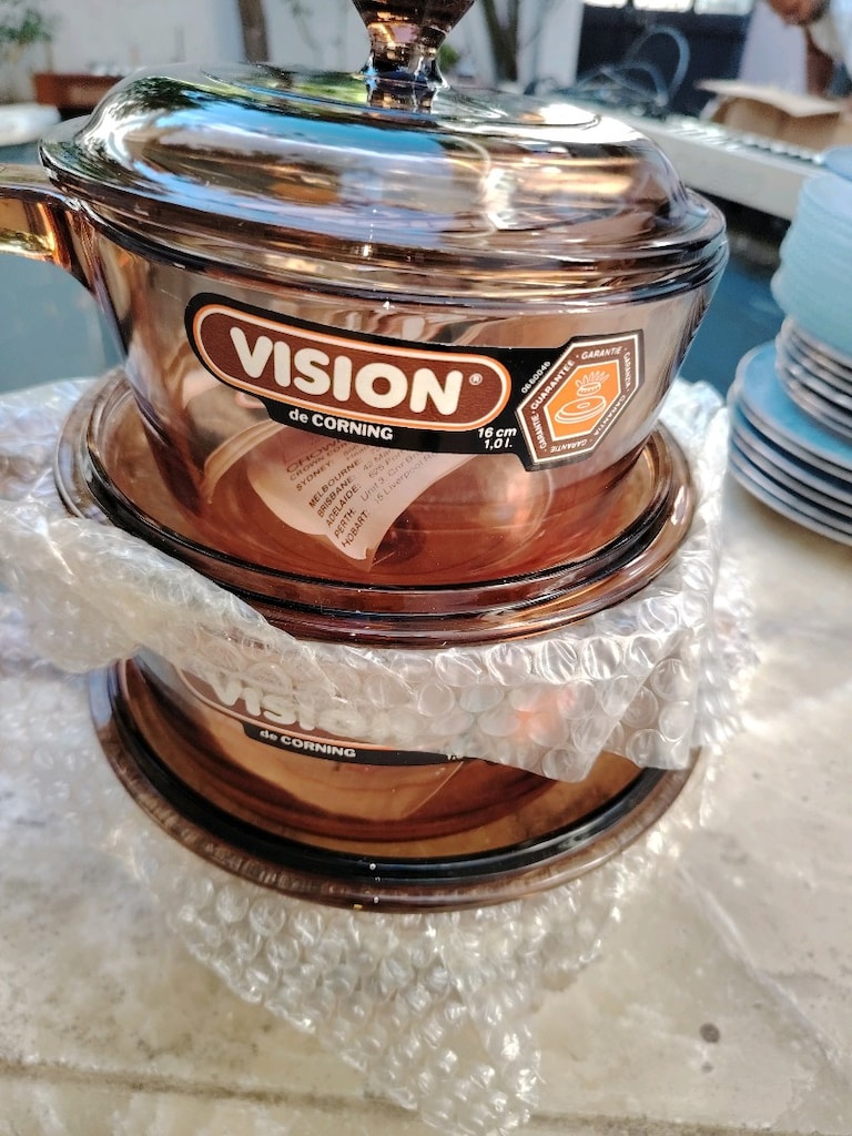 Vintage cam tencere - 4