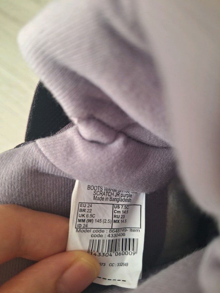 Quechua Çocuk cirt cirtli outdoor kar botu. Su geçirmez. — görsel 6/9