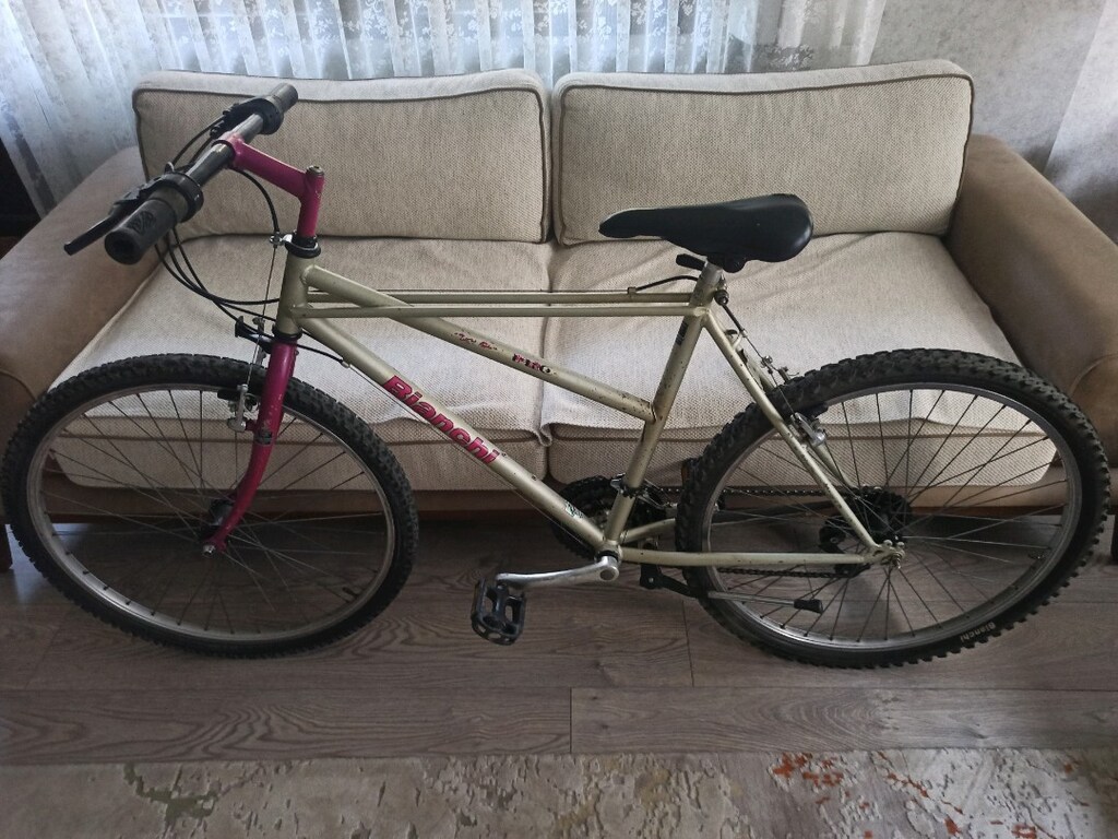 BİANCHİ 26 jant made ın İTALY Shimano 21 vites alaşımlı çelik kadro - 18