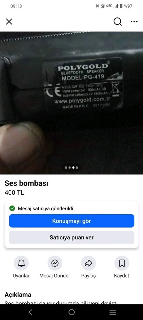 antika televizyon çalışır durumda İstanbul Esenyurt sadet dere mahalle - 7