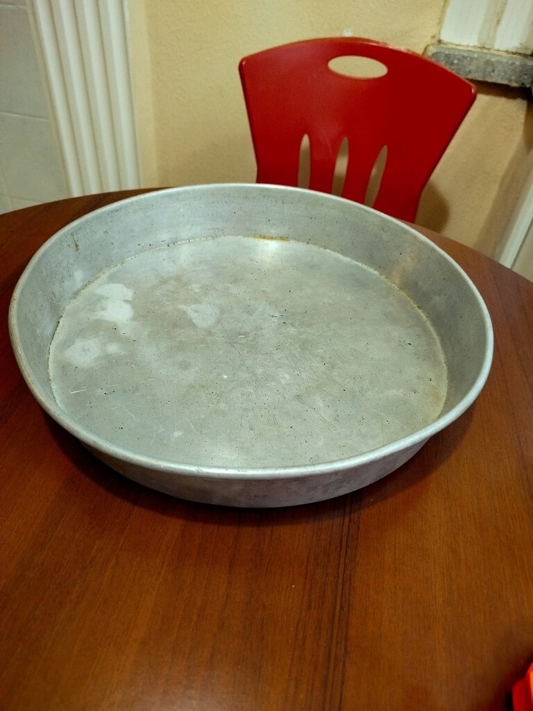 Vintage bakır tepsi 33x5.5 cm - 8