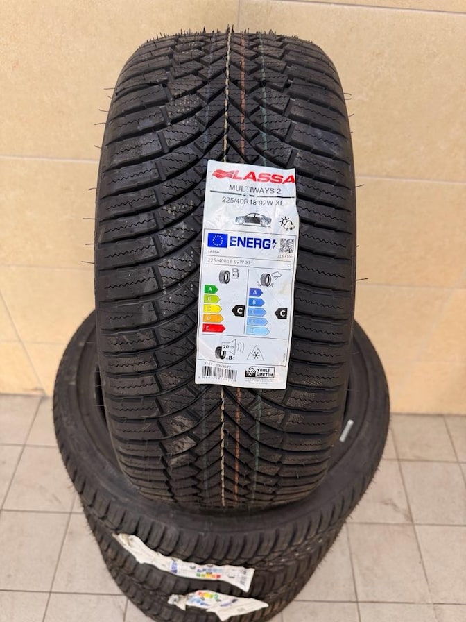 225/40R18 LASSA MULTIWAYS 2 4 MEVSİM (DOT:28/25) 4 ADET FİYATI - 2