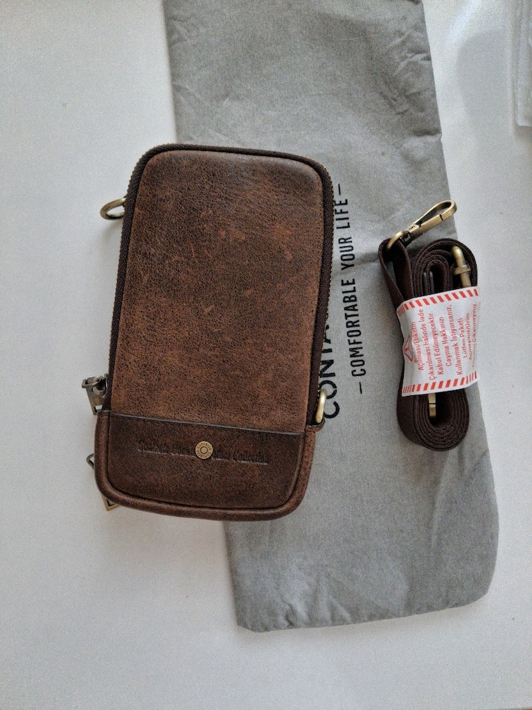 ORIGINAL LEATHER CROSS BELT BAG - 15