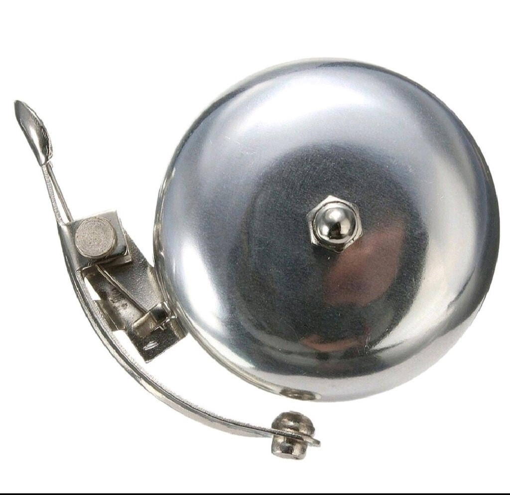 Otantik Retro Alüminyum Zil SIFIR Silver KULLANILMAMIŞDIR ÇINLAMA SEVİ - 8