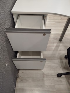 DEKOR BÜRO MOBİLYALARI 145X135 KOLEKSİYON L OFİS MASASI İKİNCİ EL - 5