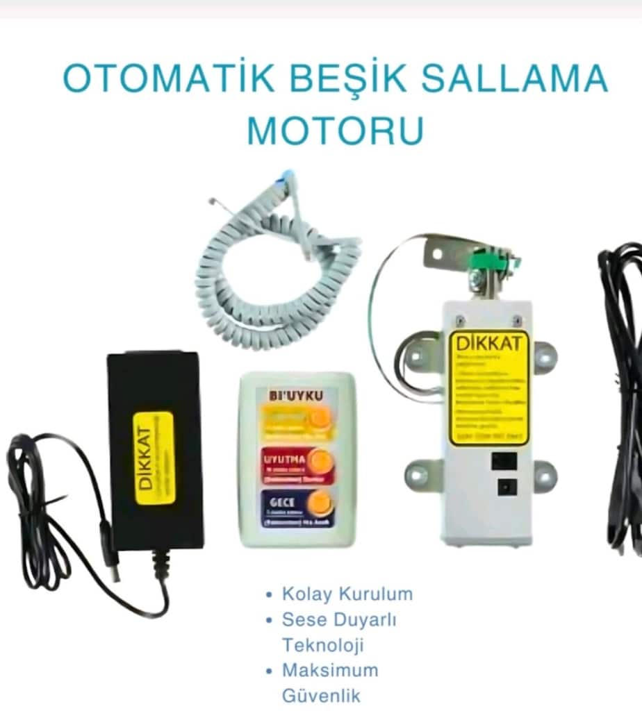 otomatik beşik sallama mekanizması - 2