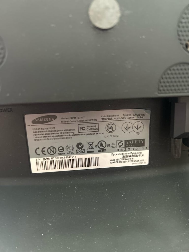 Samsung monitör 23 inç - 4