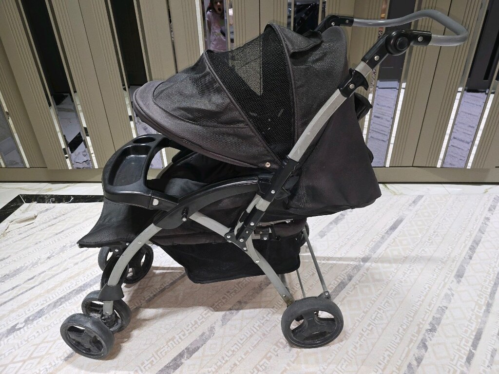 Çok Fonksiyonlu, Geniş Alt Sepetli Bebek Arabası - Sorunsuz - 11