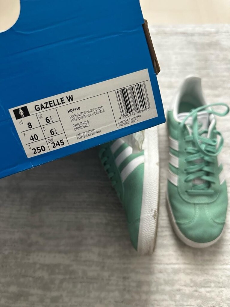 Adidas Gazelle Yeşil Süet Ayakkabı - 5
