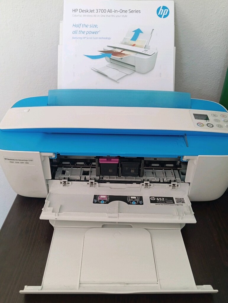 HP DeskJet Ink Advantage 3787 Wi-Fi Yazıcı / Tarayıcı / Fotokopi - 3