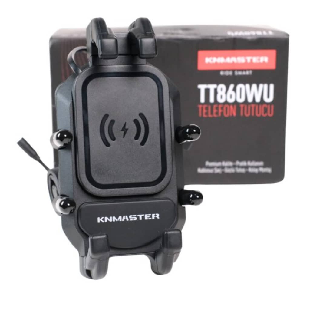 KNMASTER TT-860WU Kablosuz Şarjlı Telefon Tutucu - 6