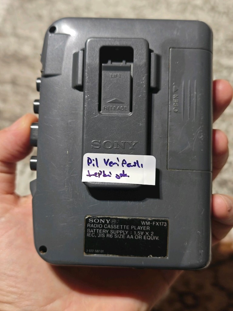 Sony Walkman Kaset CD MP3 Media Çalar - 9