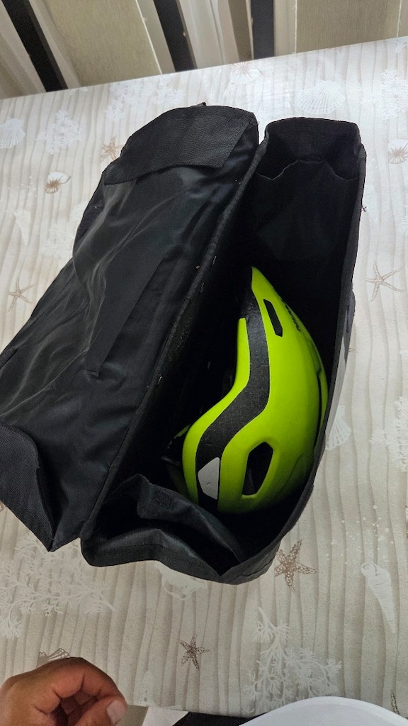 Btwin bisiklet yan çanta 2 x 20 litre siyah - 3