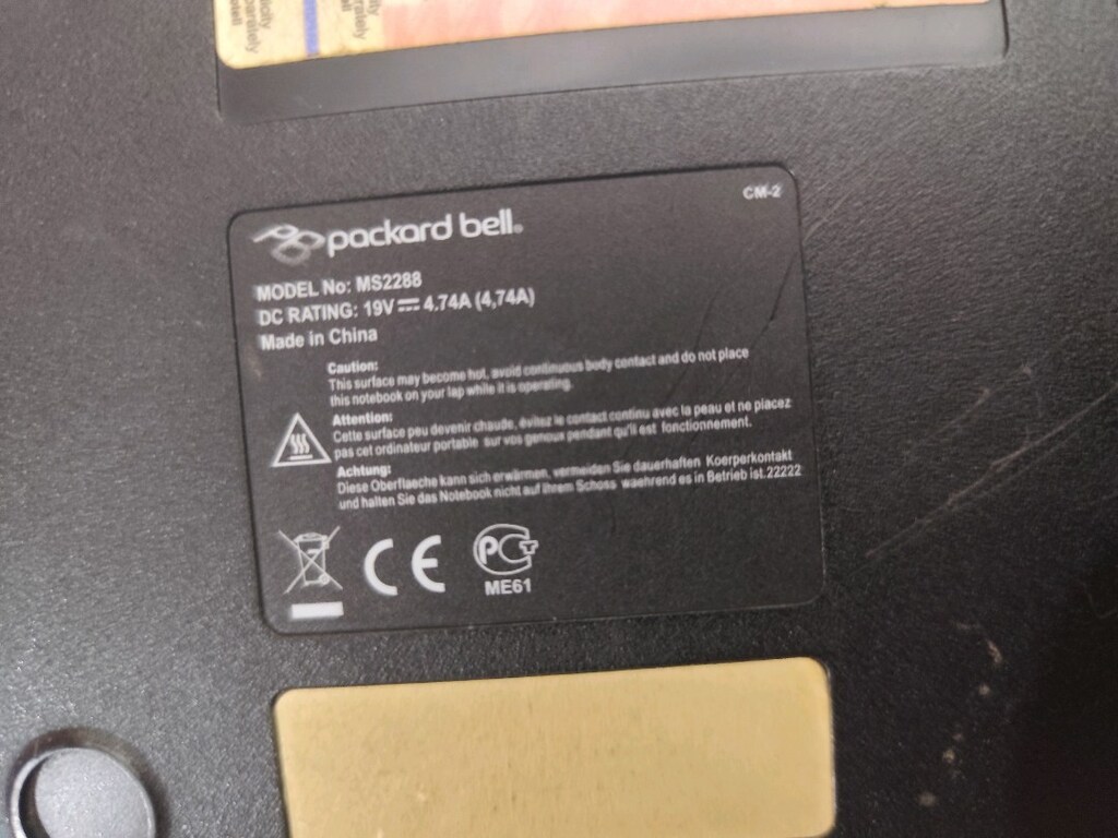 Packard bell - 7