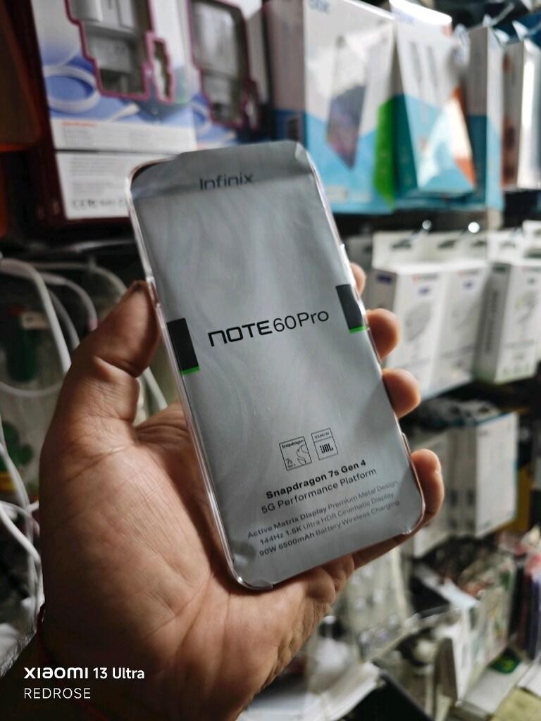 infinix note 60 pro 5G 12+12/256 GB - 5
