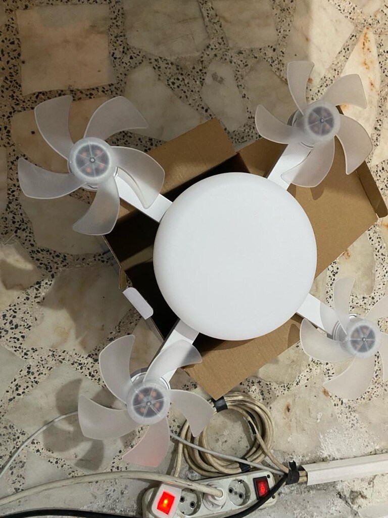 dron fan ışık - 2