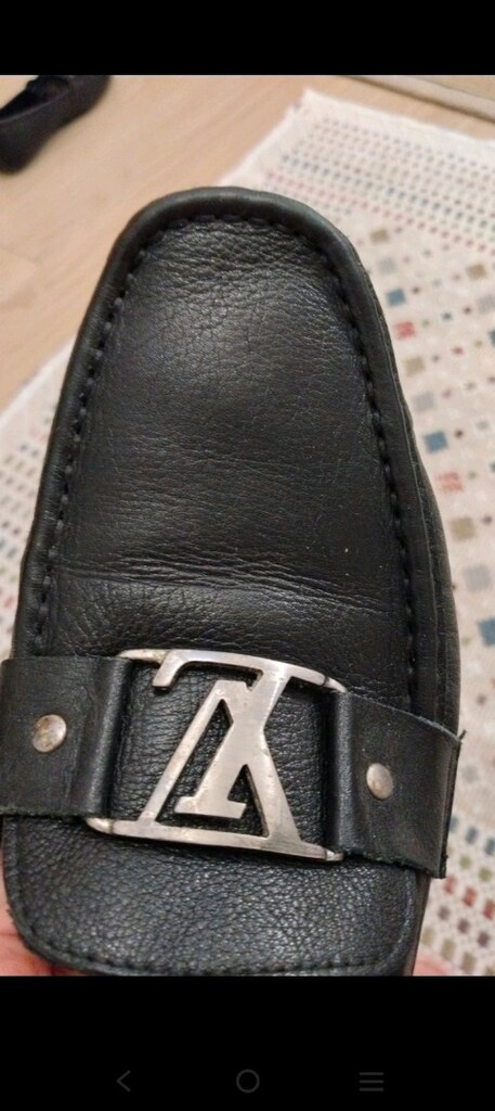 Louis Louis Vuitton siyah deri loafer, - 8
