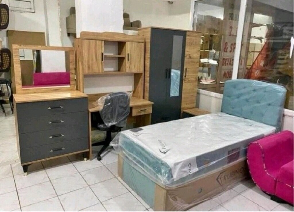 SIFIR TEK KİŞİLİK YENİ BAZA BAŞLIK YATAK ŞOK FİYAT - 16