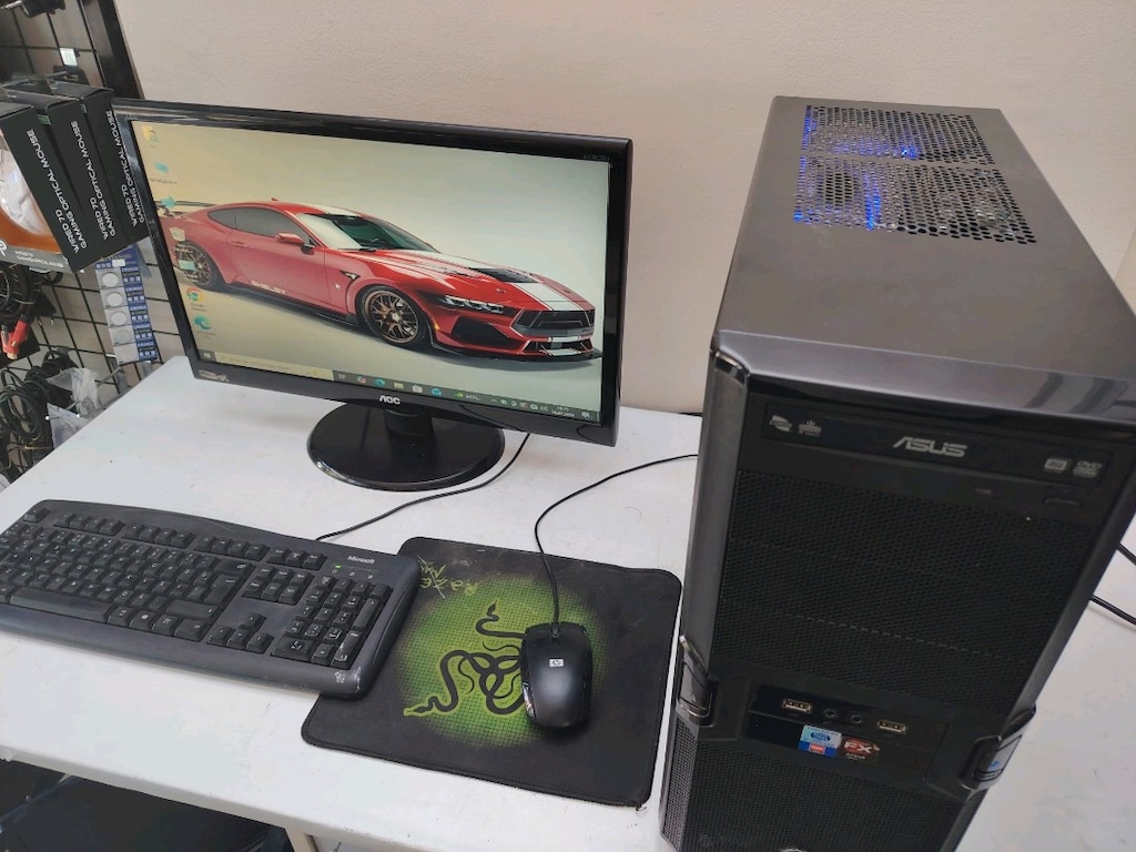KÜÇÜK OYUNLAR İÇİN MASAÜSTÜ SET 8GB RAM EKRAN KARTILI - 8