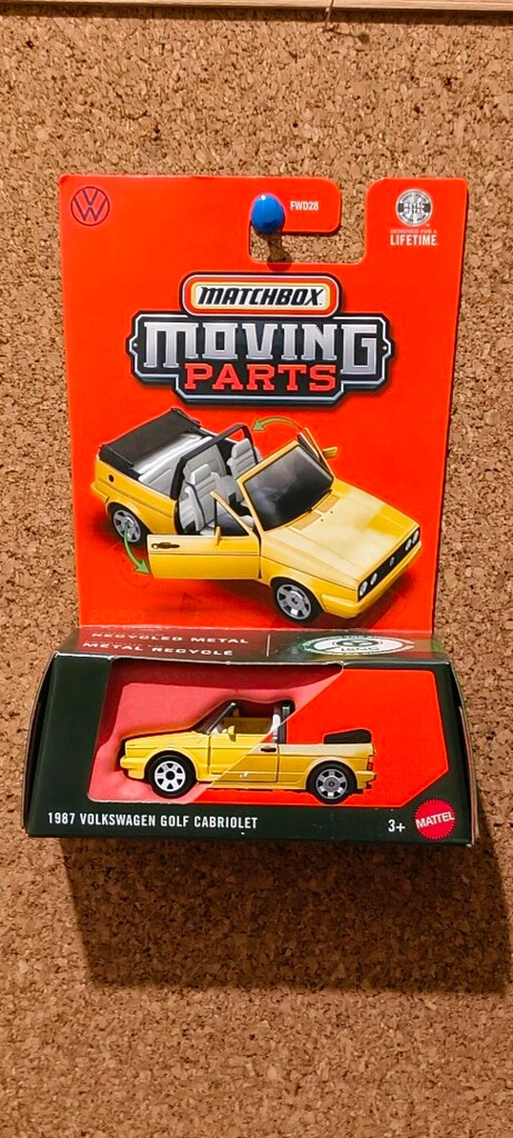 Koleksiyonluk VW Golf Mk1 Convertible KAPALI KUTU VAR - 5