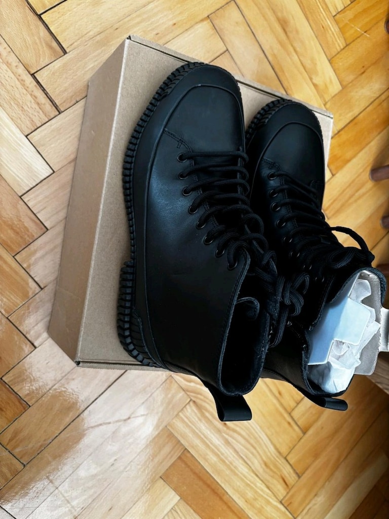 Camper Pix Bot Siyah 42 %100 deri - 3
