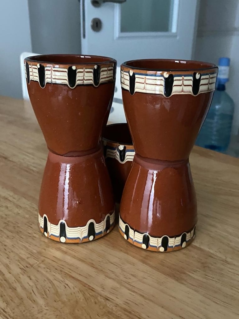 el yapımı toprak bardaklar - 3