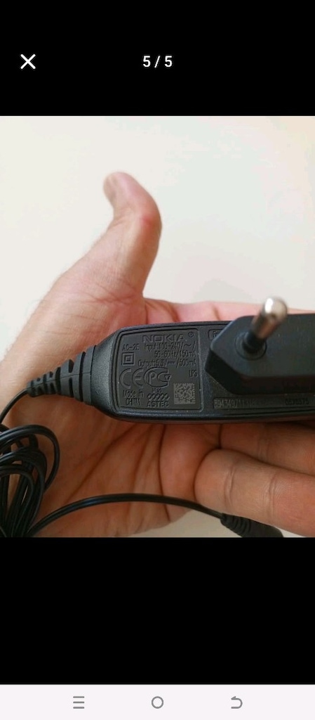 Nokia kalın uçlu şarj aleti - 5
