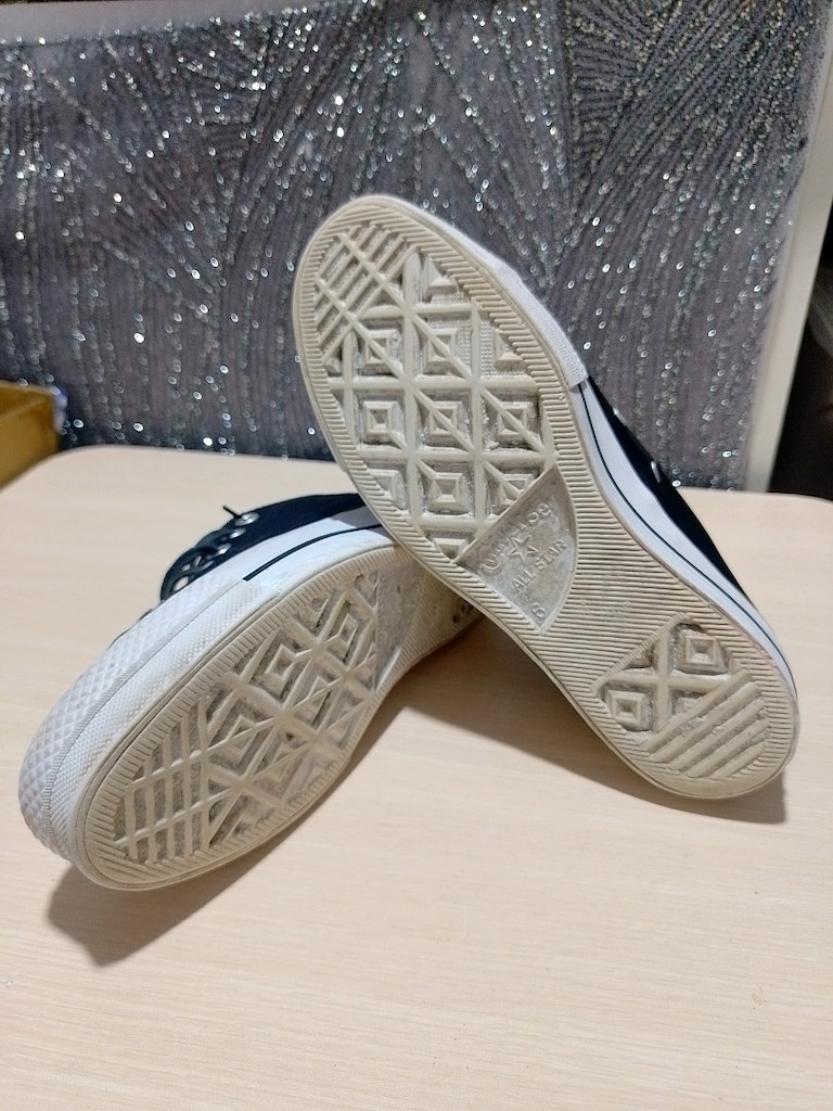Converse Deri Siyah Sneaker...39 numara — görsel 10/10