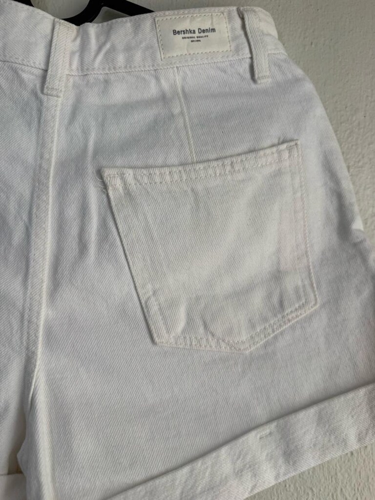 Bershka mom fit denim şort - 9