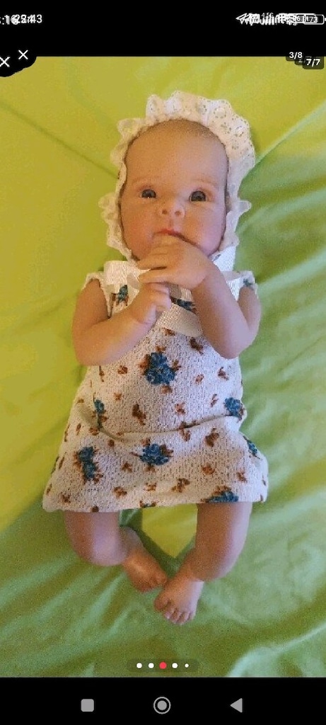 YENİ REBORN GERÇEKÇİ OYUNCAK BEBEK SİLİKON BEBEK REBORN BEBEK - 3