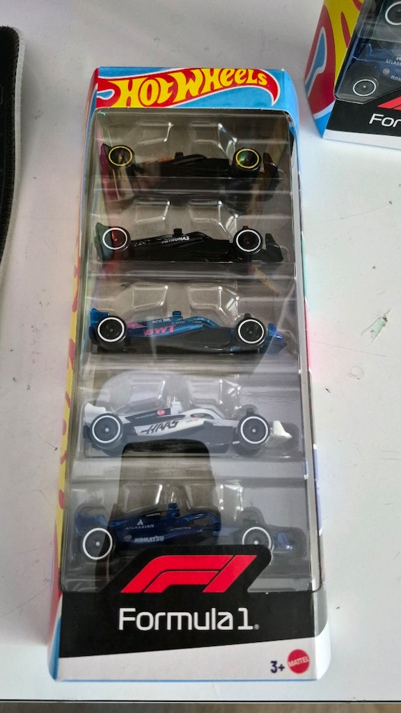 Hot Wheels F1 5'li Set Araçları (Sıfır, Tam Set) - 6
