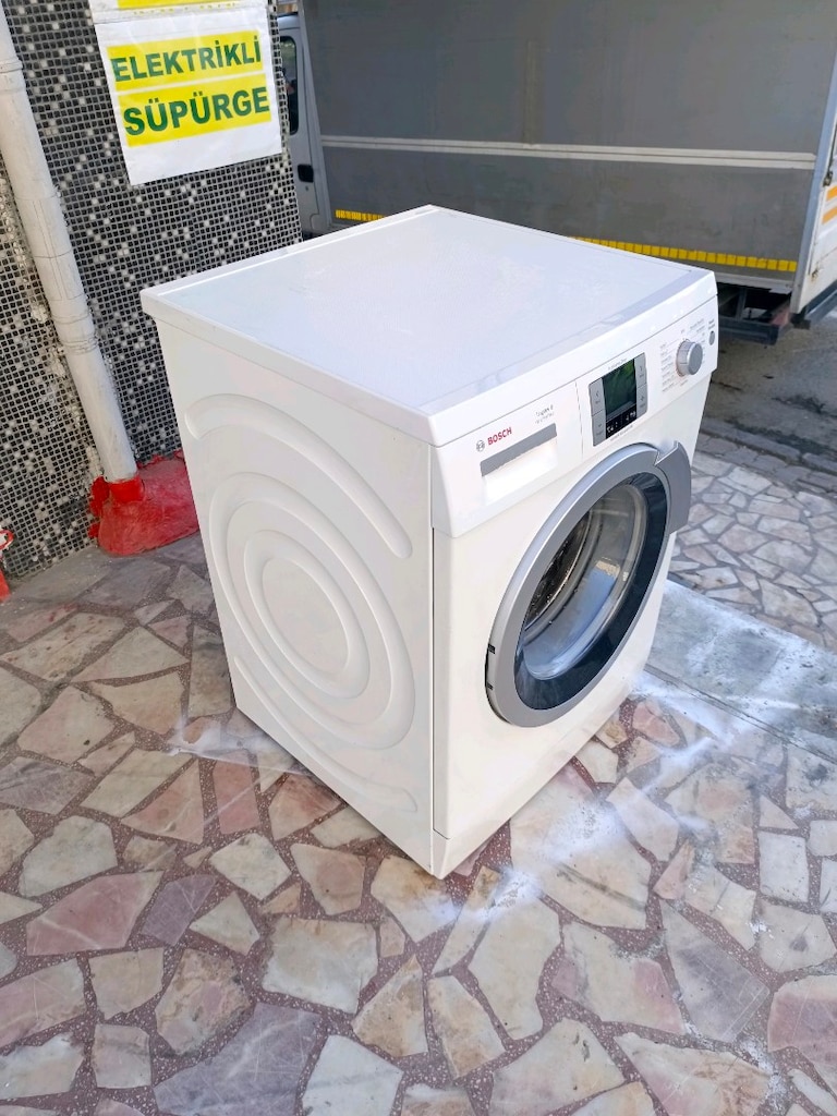 Bosch Çamaşır Makinesi 8 kg çok temiz Nakliye Kurulum Garanti Var - 3