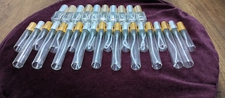 10 ar adet 10 ml 5 ml 3 ml metal kapak altin ve gümüş kapak karışık şi - 3