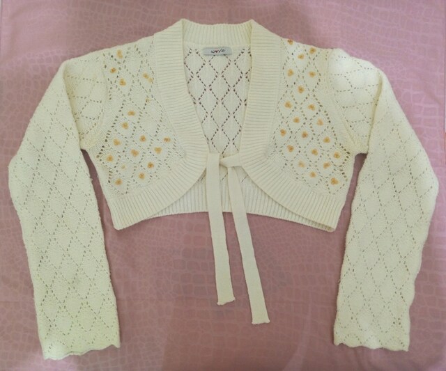 Bağlamalı Bolero Hırka Kız Çocuk