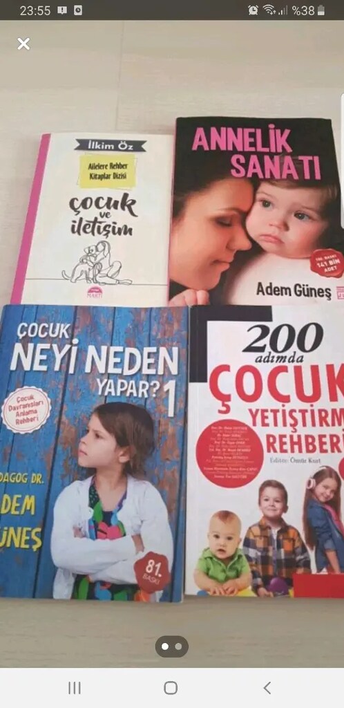 Çocuk eğitim kitapları 4 adet yenidir. - 2