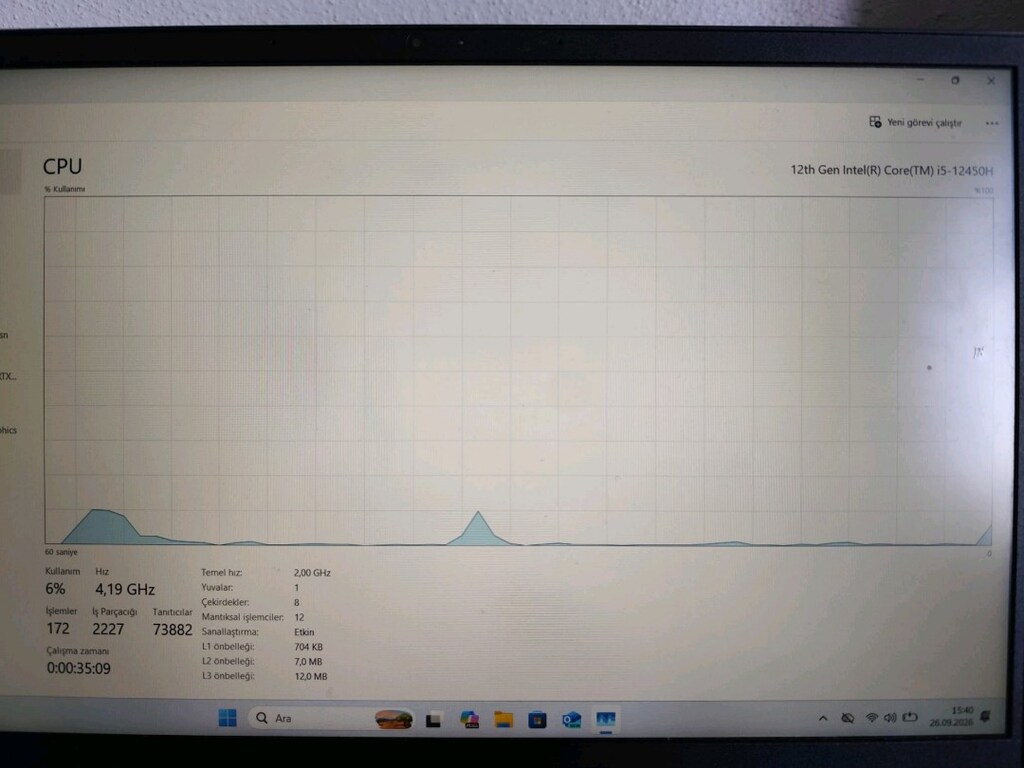 Casper Excalibur G870 - RTX 4050 / i5 12. Nesil / 1TB SSD - 11
