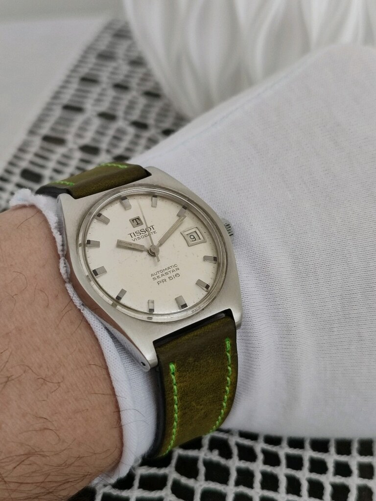 TISSOT VISEDATE OTOMATİK SEASTAR PR-516 ERKEK KOL SAATİ - 4