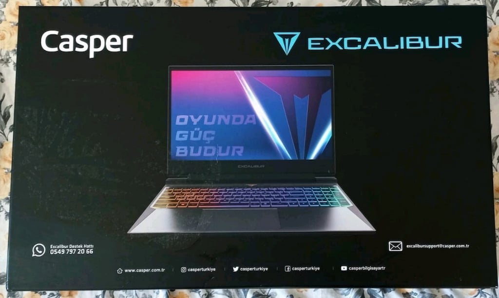 KUTULU ÇİZİKSİZ EXCALİBUR G870 - 2