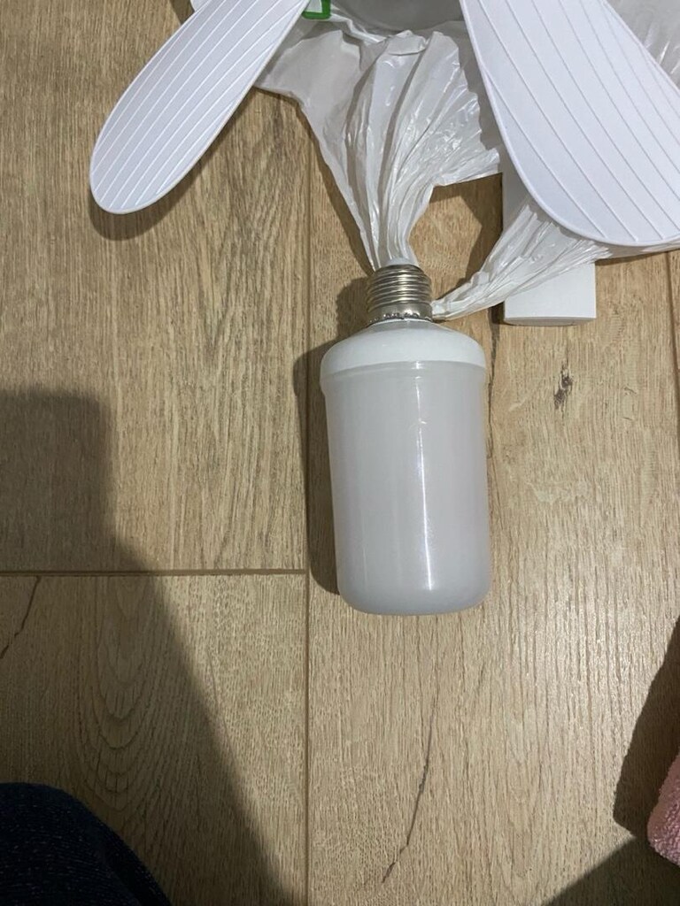 alevli led lamba - 2