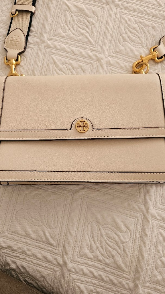Tory burch marka bej rengi çanta - 3